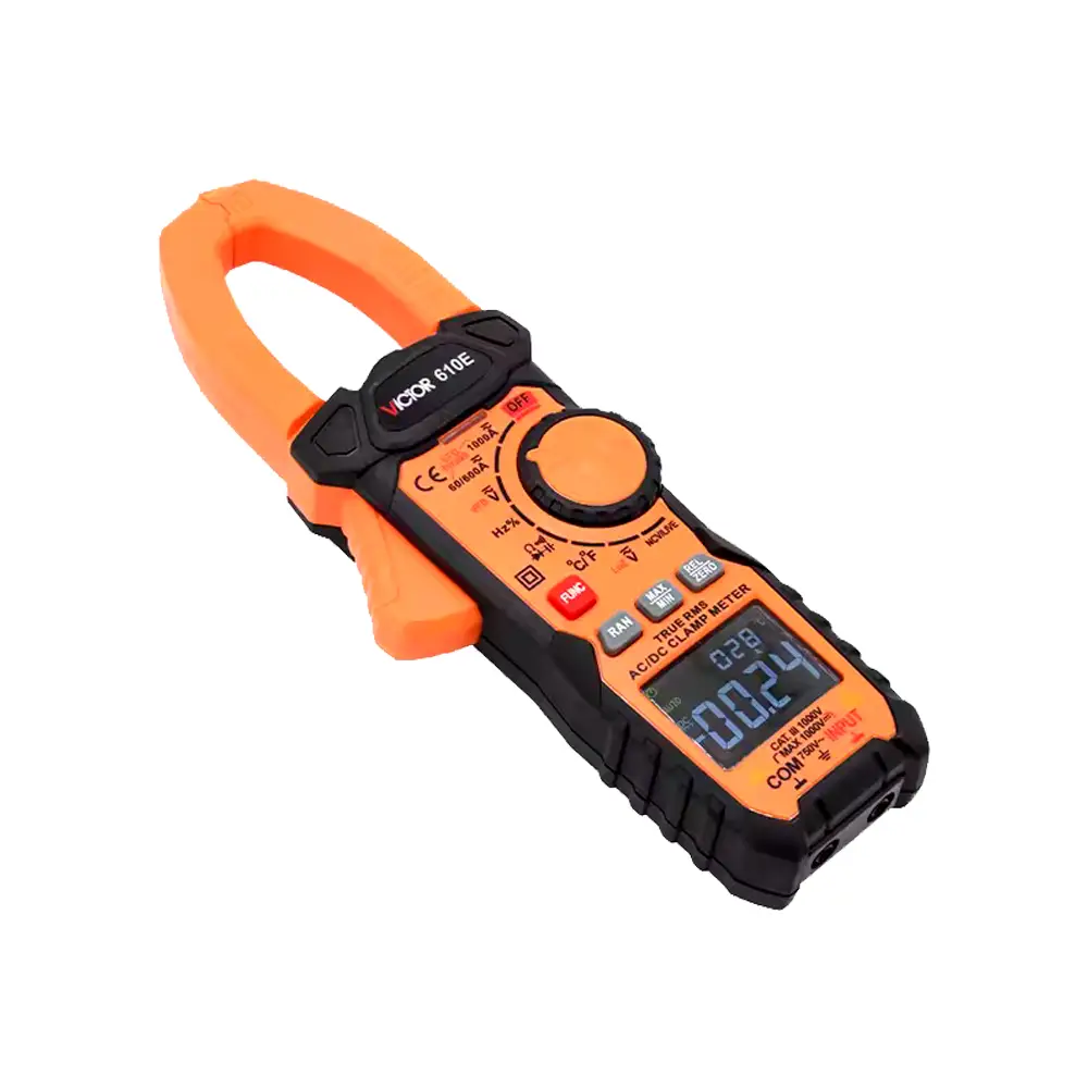 VICTOR-610E-Multi-Clamp-Meter مولتی متر کلمپی ویکتور AC-DC مدل VICTOR-610E - تصویر 1