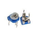 پتانسیومتر 5K اهم خوابیده(بسته ۱۰ عددی) - تصویر 3