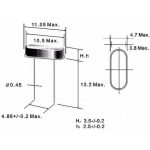کریستال 33MHZ کوچک - تصویر 4