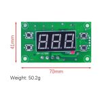 ماژول ترموستات دیجیتال 12V DC XH-W1308 سگمنت قرمز - تصویر 2