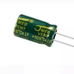 خازن الکترولیتی 680uF / 16V