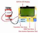 تستر قطعات الکترونیکی LCR-T4  به همراه کیس - تصویر 9