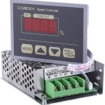 کنترل دور موتور PWM 30A با قاب فلزی و نمایشگر پنل دار ۱۲ تا ۸۰ ولت