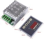 کنترل دور موتور PWM 30A با قاب فلزی و نمایشگر پنل دار ۱۲ تا ۸۰ ولت - تصویر 3