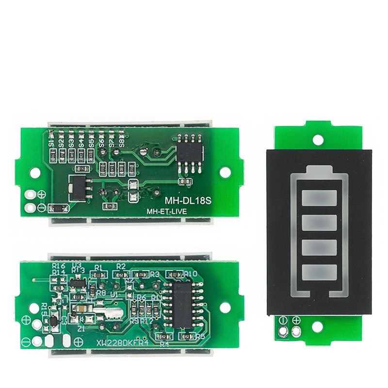 photo1758023277 نمایشگر سطح شارژ باتری لیتیومی 1 تا 8 سل مدل MH-DL18S (آبی) - تصویر 1