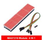 ماژول دات ماتریس ۴ تایی ۸×۳۲ با تراشه MAX7219 (قرمز رنگ) - تصویر 8