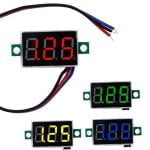 ولت متر بدوت قاب آبی 0.36 اینچی dc