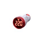 ولت متر AC چراغ سیگنالی (قرمز) 22mm - تصویر 2