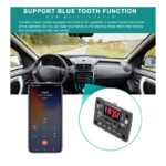 پخش کننده MP3 PLAYER مربعی KH-9206 بلوتوثی پنلی ۱۲V با ریموت ۲ خروجی USB - تصویر 8