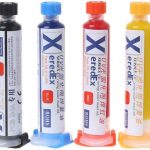 رنگ محافظ چاپی ۱۰CC آبی PCB BGA EREDEX UV