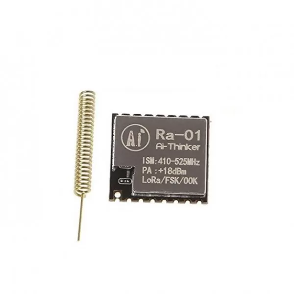 Ai-Thinker-LoRa-Ra-01-RF-Transceiver-Module ماژول ترنسیور وایرلس LORA-RA01 (برند اصلی AI) - تصویر 1