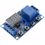 تایمر دیجیتال با رله و مولتی فانکشن مدلXY-J02 (5-30V)