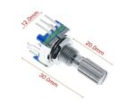 ولوم روتاری انکودر EC11 ( Rotary Encoder ) (به همراه مهره) - تصویر 2