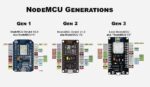 برد توسعه NodeMcu دارای هسته وای فای ESP8266 و مبدل CH340 رابط MICRO USB - تصویر 6