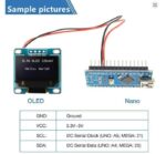 نمایشگر OLED 64*128 آبی 0.96 اینچ I2C - تصویر 5