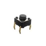 تک سوئیچ چهار پایه  6x6x6mm (بسته 10 تایی)