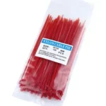 بست کمربندی قرمز (۱۰۰عددی) 150mm