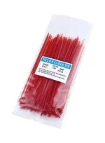 بست کمربندی قرمز (۱۰۰عددی) 150mm