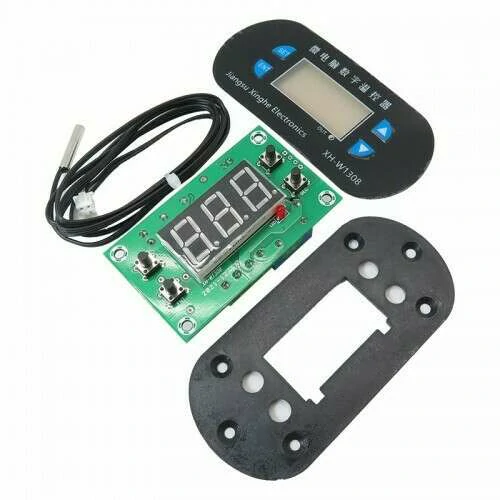 digital-thermostat-module-xh-w1308-relay_729_1-500x500-1 ترموستات پنلی XD-W1308 220V AC سگمنت قرمز - تصویر 1