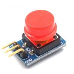 ماژول سوئیچ فشاری 12*12 با سر شاستی (قرمز)