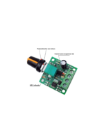 ماژول کنترل سرعت موتور PWM 2A-1803BK DC - تصویر 4