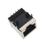 سوکت شبکه مادگی روبردی RJ45 فلزی - تصویر 2