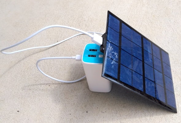 آموزش ساخت شارژر خورشیدی برای گوشی