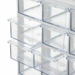 جعبه قطعات 30 کشو کریستالی برند نیک