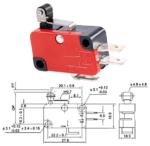 میکروسوئیچ V-155-1C25 - تصویر 3