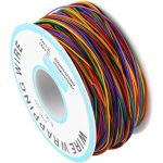 سیم وایررپ WRAPPING حلقه ای هشت رنگ کد B-30-1000