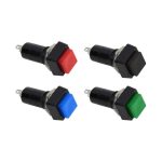 کلید تایوانی دو پایه (زرد)مربعی - تصویر 6