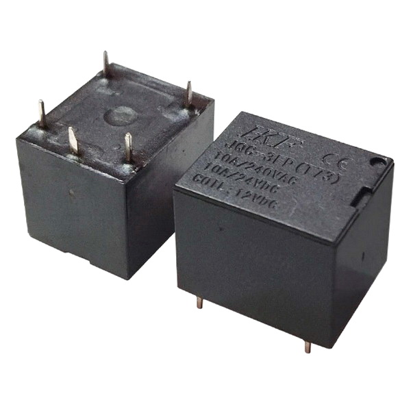 Relay_12v-Millon-HKF رله بچه میلون 12 ولت 10 آمپر 5 پین برند HKF - تصویر 1