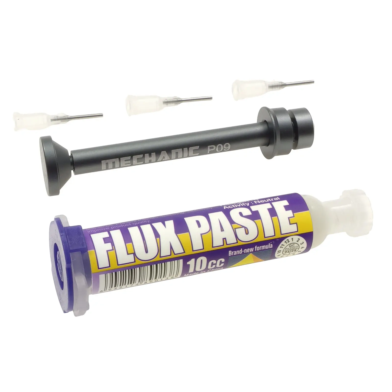 pol_pl_Topnik-Flux-UV559-Mechanic-strzykawka-10ml-tlok-metalowy-3-igly-192047_6 خمیر فلکس سرنگی مکانیک MECHANIC UV559 - تصویر 1