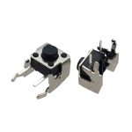 تک سوئیچ 2پایه رایت انگل (بسته 10 تایی) ابعاد 6x6x0.5 mm