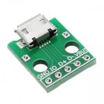 برد تبدیل USB MICRO به DIP (برد سبز ۵ پین) - تصویر 4