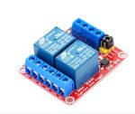 ماژول رله 2 کانال 12 ولت (برد قرمز) با ورودی اپتوکوپلر - تصویر 2