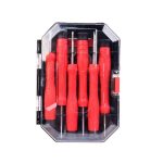 ست پیچ گوشتی ساعتی دسته پلاستیکی رونیکس مدل RH 2712 - تصویر 2