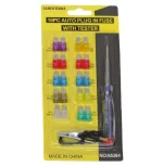 تستر فیوز خودرو با ۱۰ عدد فیوز CAMCO NO مدل NO-65384