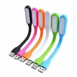 چراغ LED USB خم شو (مشکی)