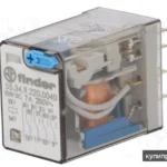 رله شیشه ای 48 ولت فیندر 7 آمپر 250 ولت 14 پایه