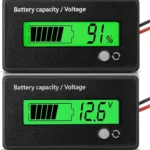 نمایشگر سطح شارژ و ظرفیت باتری رو پنلی 12 تا 48 ولت