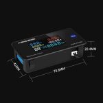 پاورمتر تک فاز 100A با نمایشگر رنگی مدل KWS-AC300 (دارای CT) - تصویر 4