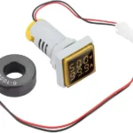 ولت متر٫آمپر متر AC چراغ سیگنالی (زرد) 22mm