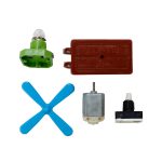 کیت کامل کاردستی دانش آموزی لامپ و آرمیچر مدل ۵ تکه