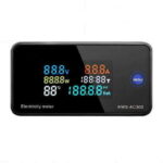 پاورمتر تک فاز 100A با نمایشگر رنگی مدل KWS-AC300 (دارای CT) - تصویر 3