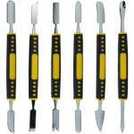 ست ۶ تایی قاب باز کن یا اسپاتول فلزی TE-666