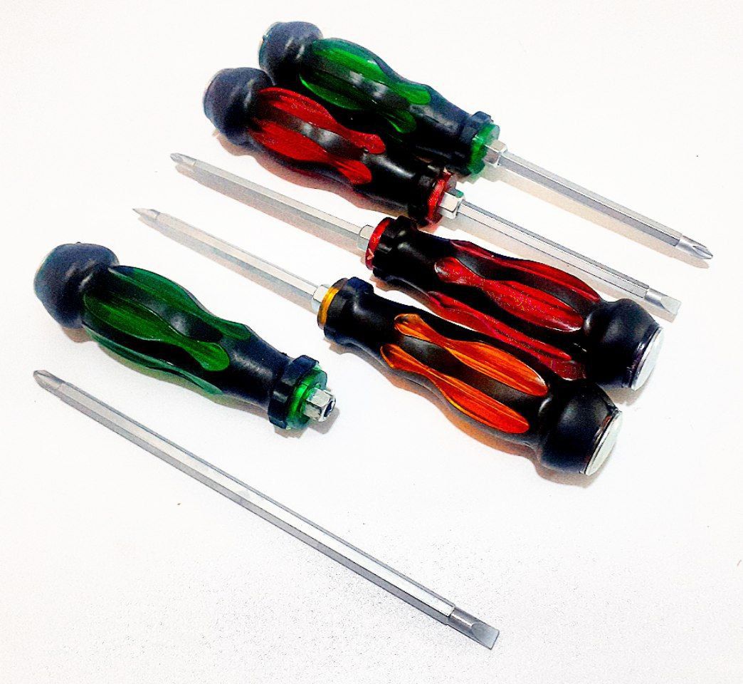 photo1756908830 (2) پیچ گوشتی دوطرفه ضربه خور 150*6 (دوسو و چهارسو) - تصویر 1