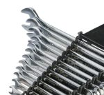 ست آچار 12 عددی یه سر تخت یه سر رینگ برند HUNTER - تصویر 2