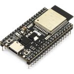 برد توسعه ESP32-DevKitC مجهز به ESP32-WROOM-32D و مبدل CP2102