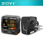 تستر پریز برق دیجیتال ZOYI-ZT-E2 - تصویر 3